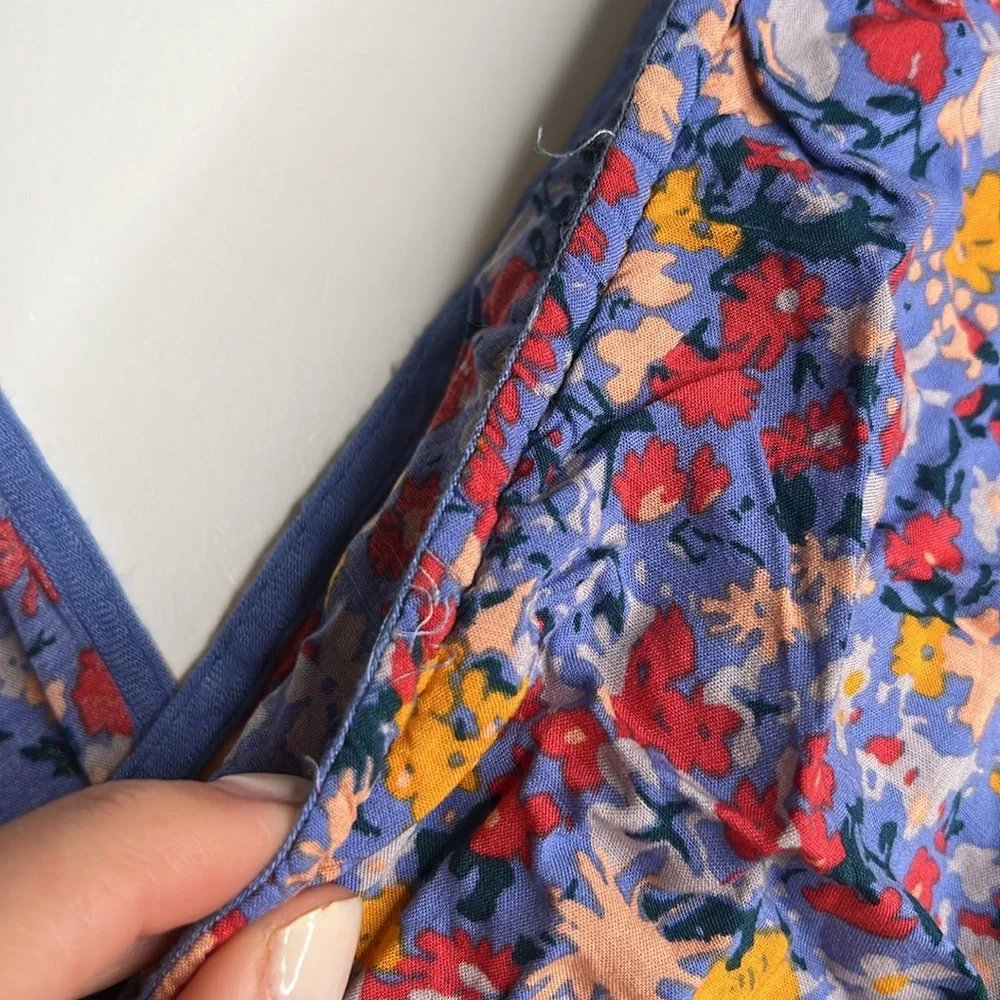 Free People Pretty‎ Daze Floral Crop Top - XL